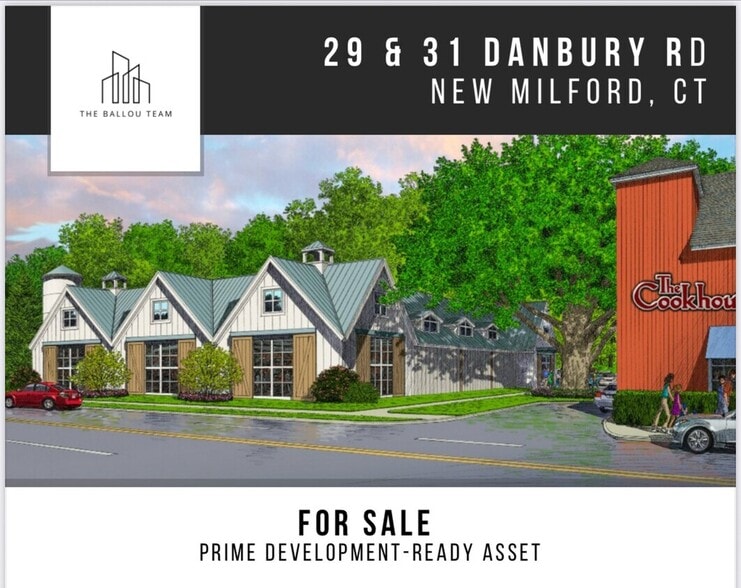 Primary Photo Of 29-31 Danbury Rd, New Milford Land For Sale