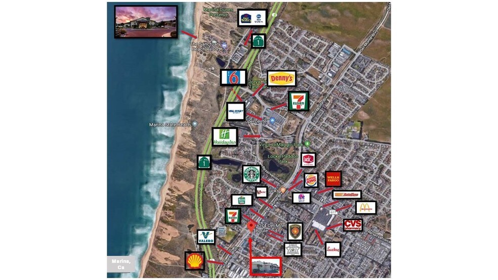 More Photos Of 3074 Del Monte Blvd, Marina Storefront Retail Office For Lease