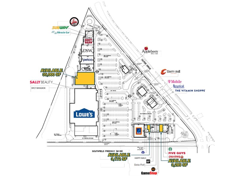 More Photos Of 23111-23233 Outer Dr, Allen Park Unknown For Lease