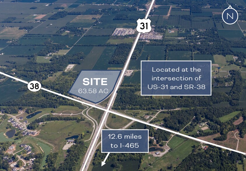 Primary Photo Of State Road 38 Sr @ US-31, Sheridan Land For Sale
