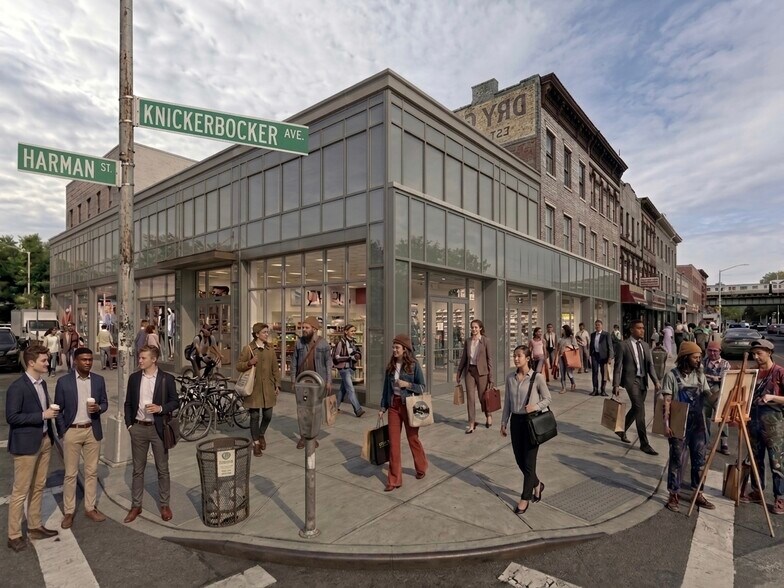 Primary Photo Of 435 Knickerbocker Ave, Brooklyn Storefront Retail Residential For Lease