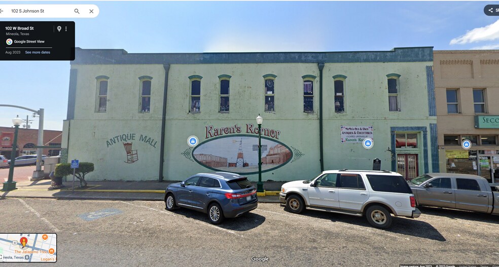 More Photos Of 102 S Johnson St, Mineola Freestanding For Lease