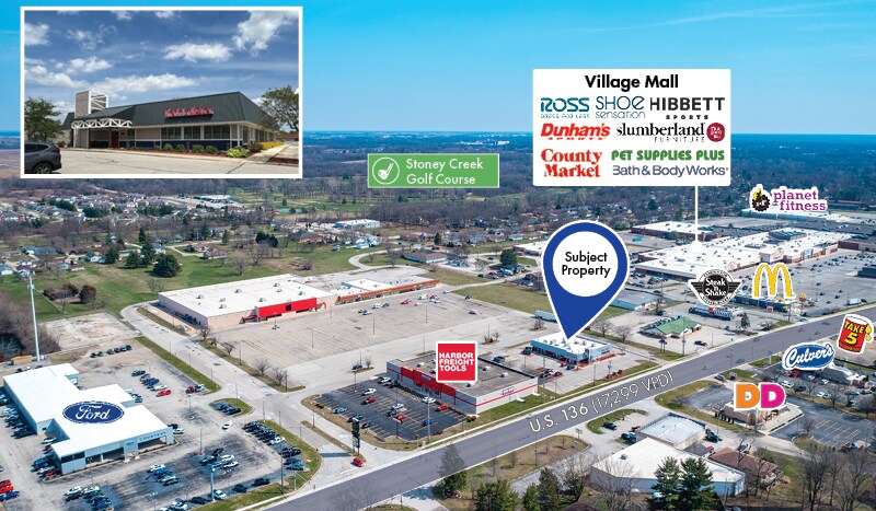 Primary Photo Of 3217 N Vermilion St, Danville Restaurant For Sale