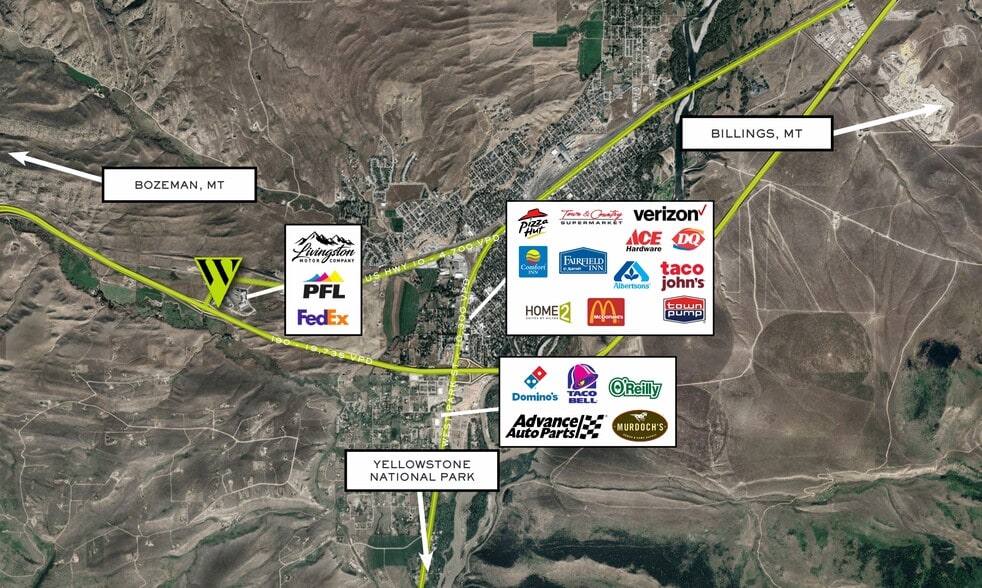 More Photos Of US Highway 10 W, Livingston Storefront For Lease