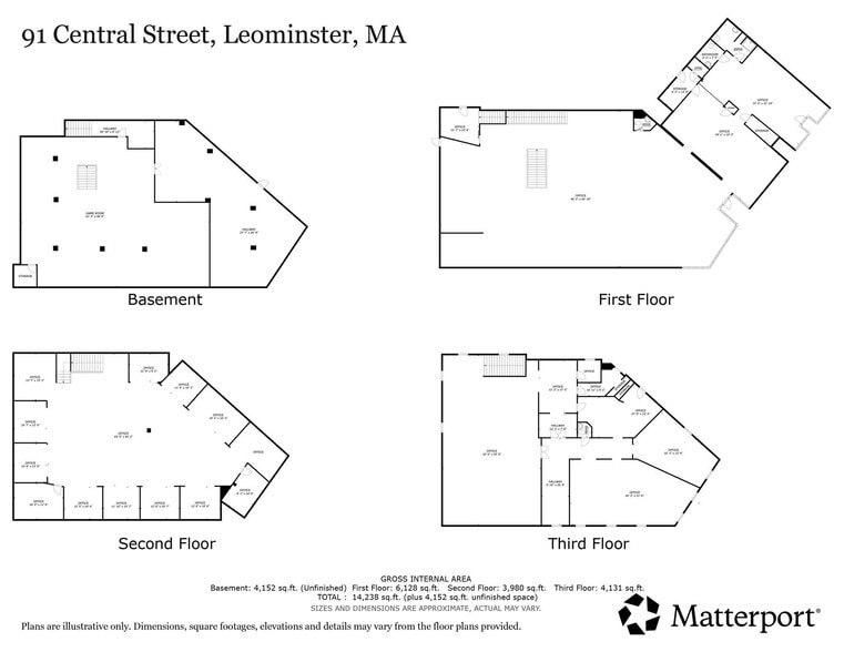 More Photos Of 91 Central St, Leominster Freestanding For Lease