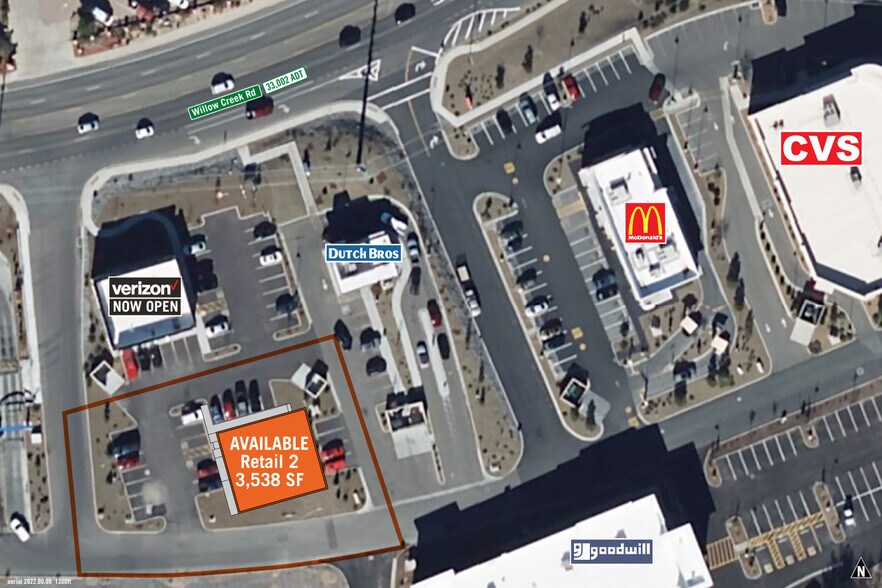 Primary Photo Of Willow Creek Rd & Willow Lane Rd, Prescott General Retail For Lease