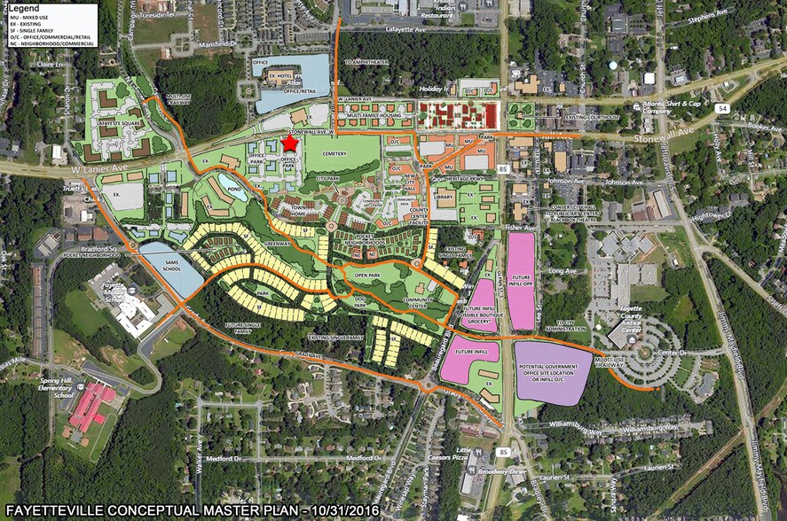 More Photos Of 370 W Stonewall Ave, Fayetteville Office For Sale