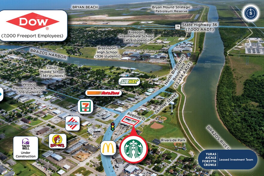 More Photos Of 905 N Brazosport Blvd, Freeport Fast Food For Lease