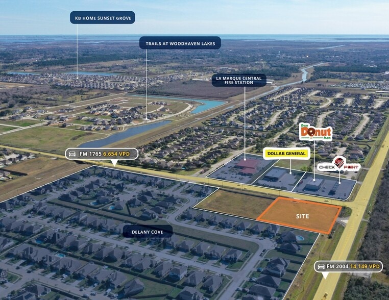 More Photos Of FM 2004 Rd @ FM 1765, La Marque Land For Sale