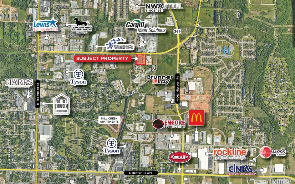 More Photos Of 659 E Randall Wobbe Ln, Springdale Distribution For Lease