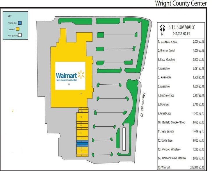 More Photos Of 1221-1315 Highway 25 N, Buffalo Unknown For Lease