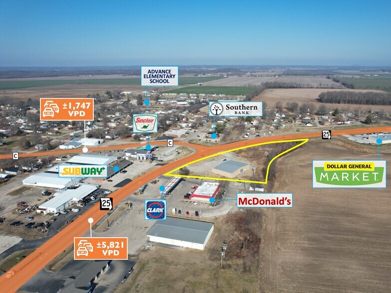 More Photos Of 33554 MO-25, Advance Freestanding For Sale