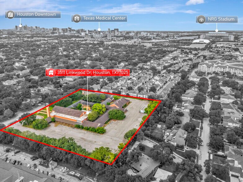 Primary Photo Of 3511 Linkwood Dr, Houston Religious Facility For Sale