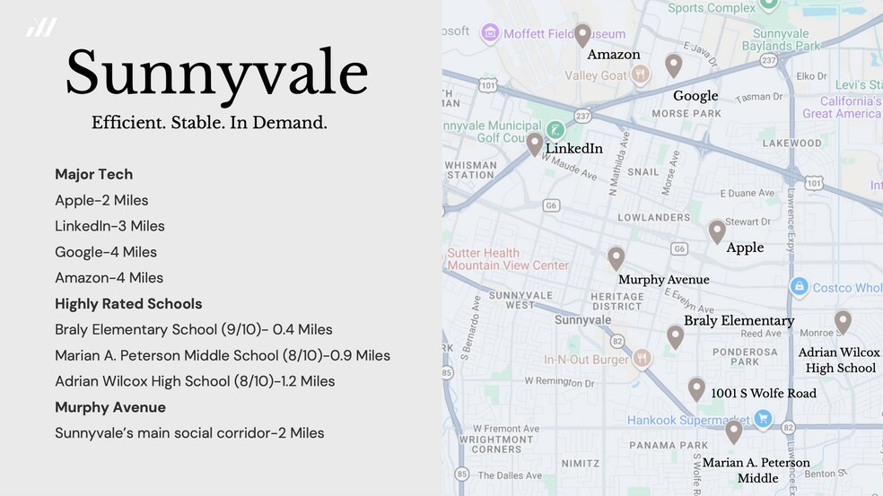More Photos Of 1001 S Wolfe Rd, Sunnyvale Land For Sale