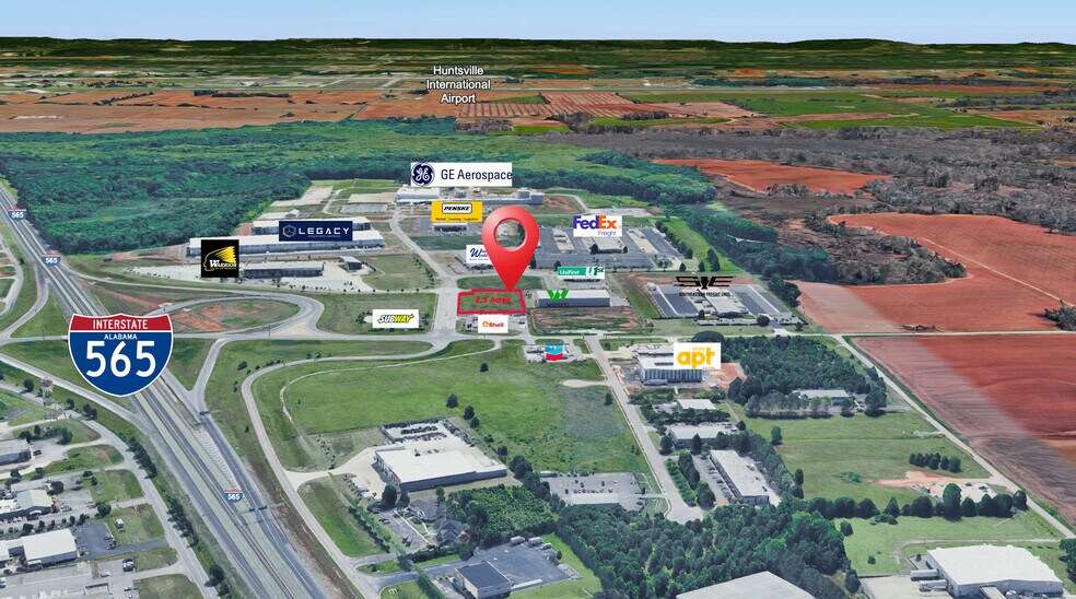 Primary Photo Of One Aviation Way @ Swancott Road, Madison Land For Sale