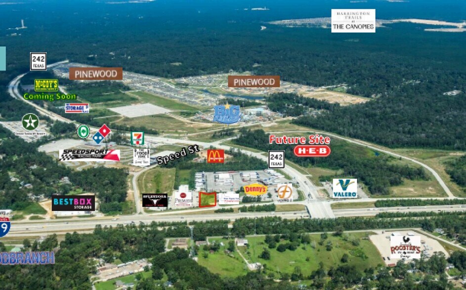 More Photos Of 17530 HWY 59, New Caney Land For Sale