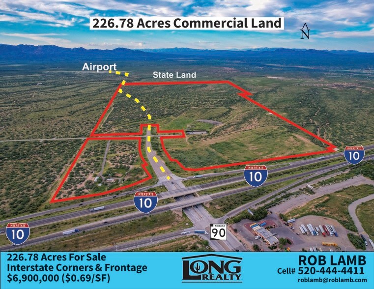 Primary Photo Of NWC I-10 / Highway 90, Benson Land For Sale