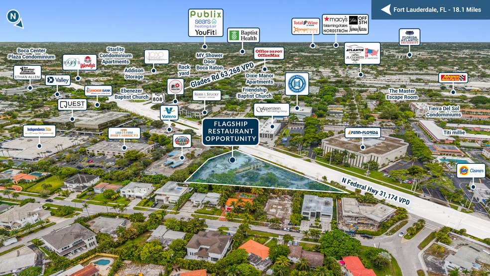 More Photos Of 1424-1450 N Federal Hwy, Boca Raton Restaurant For Sale