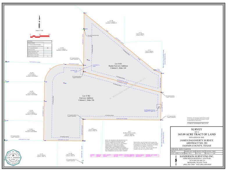 More Photos Of 1525 Franklin st, Bonham Land For Sale