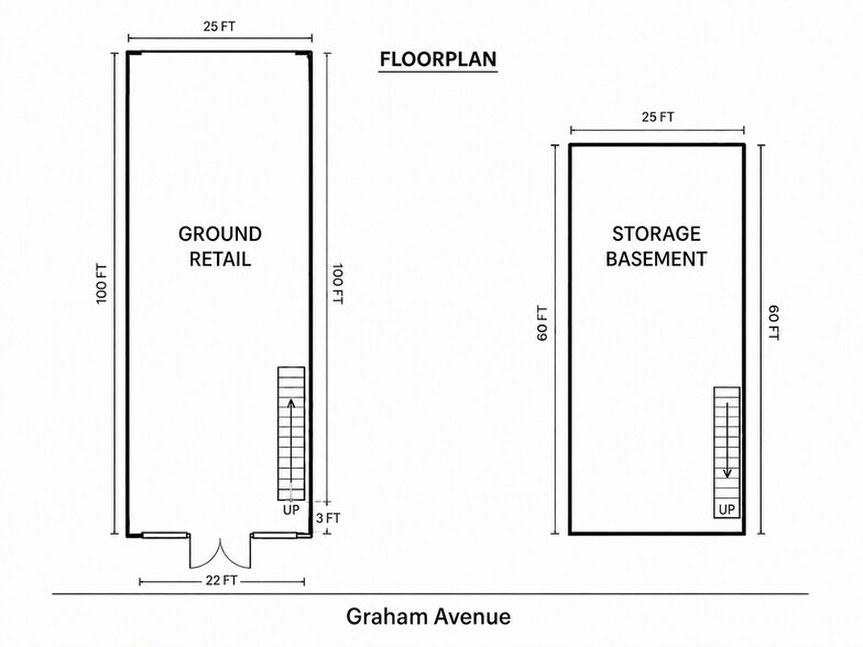 More Photos Of 52 Graham Ave, Brooklyn Storefront Retail Residential For Lease