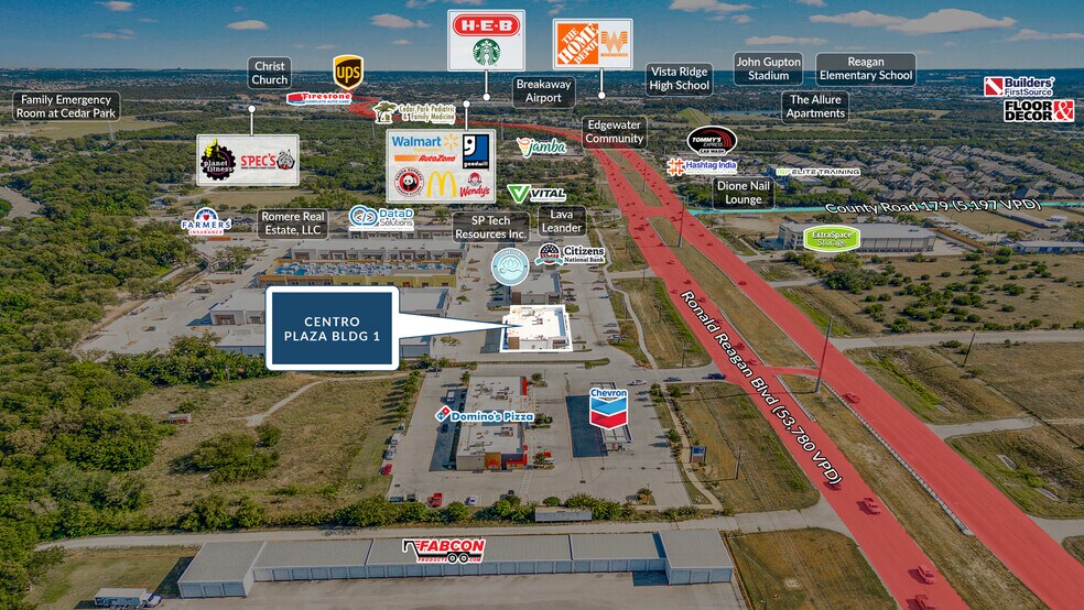 More Photos Of 14300 Ronald Reagan Blvd, Cedar Park Storefront For Sale