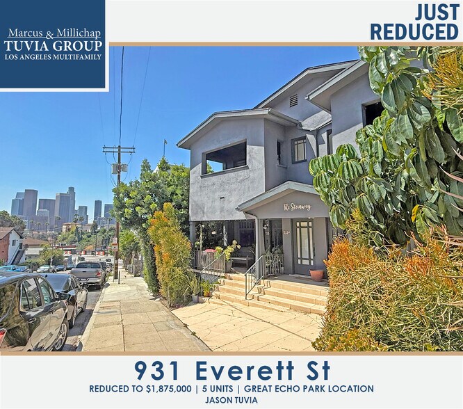 Primary Photo Of 931 Everett St, Los Angeles Apartments For Sale