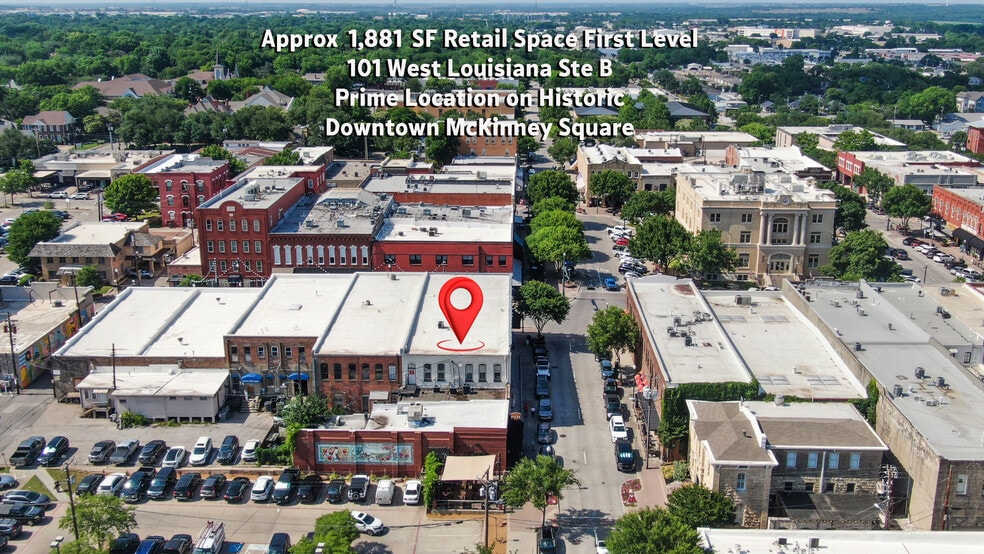 More Photos Of 101 W Louisiana St, McKinney Storefront Retail Office For Lease