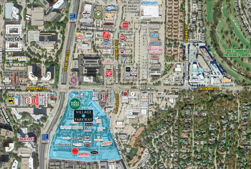 More Photos Of 5100 Belt Line Rd, Dallas General Retail For Lease