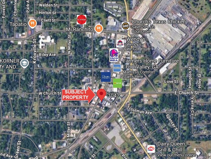 More Photos Of 104 E Main St, Fort Valley Storefront For Sale