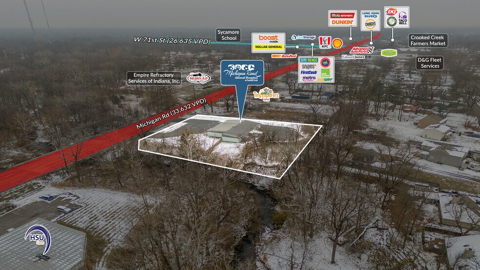 More Photos Of 7720 Michigan Rd, Indianapolis Veterinarian Kennel For Sale