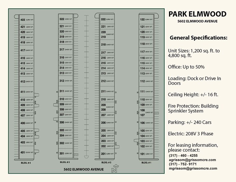More Photos Of 5602 Elmwood Ave, Indianapolis Warehouse For Lease