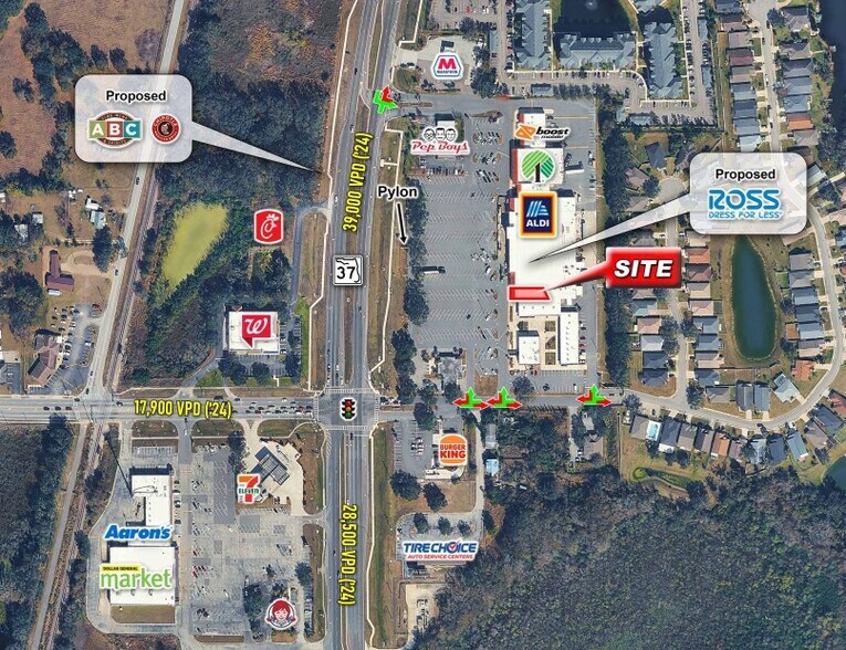 Primary Photo Of 6830-6960 S Florida Ave, Lakeland General Retail For Lease