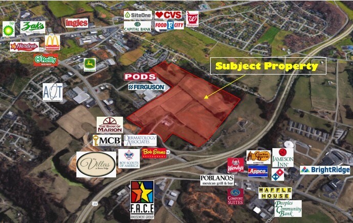 More Photos Of Boones Creek RD. and I-26, Johnson City Land For Lease