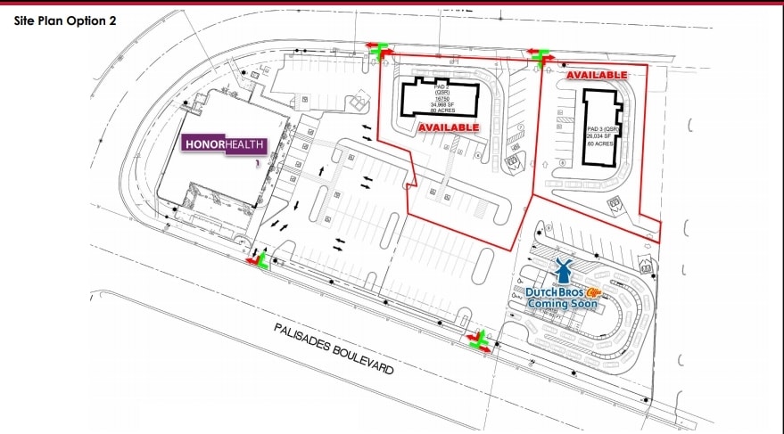 More Photos Of NEC of La Montana Dr & Palisades Blvd, Fountain Hills Land For Lease