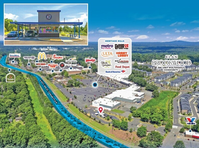 Primary Photo Of 1312 East-West Connector, Mableton Fast Food For Sale