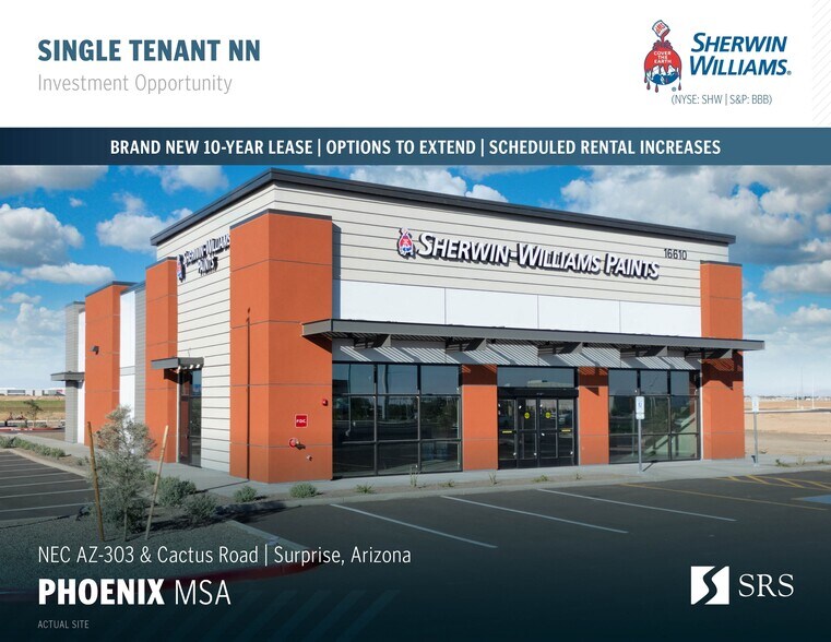 Primary Photo Of 16610 W Cactus Rd, Surprise Freestanding For Sale