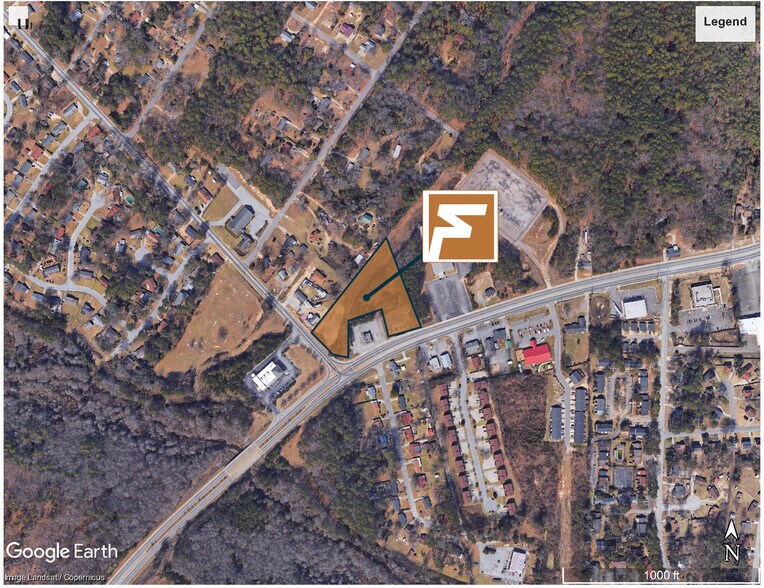 Primary Photo Of 2501 Meadowbrook Dr, Augusta Land For Sale