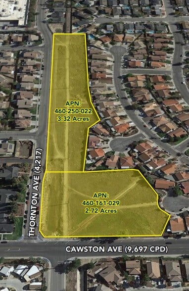 Primary Photo Of SEC S Cawston Ave & W Thornton Ave, Hemet Land For Sale