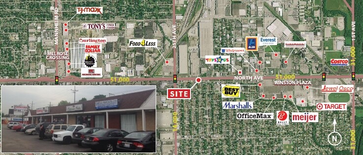 Primary Photo Of 2100-2160 W North Ave, Melrose Park Unknown For Lease