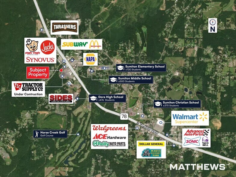 More Photos Of 2215 Highway 78, Dora General Retail For Sale