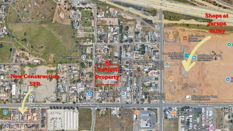 More Photos Of 4118 Vernon Ave, Riverside Land For Sale