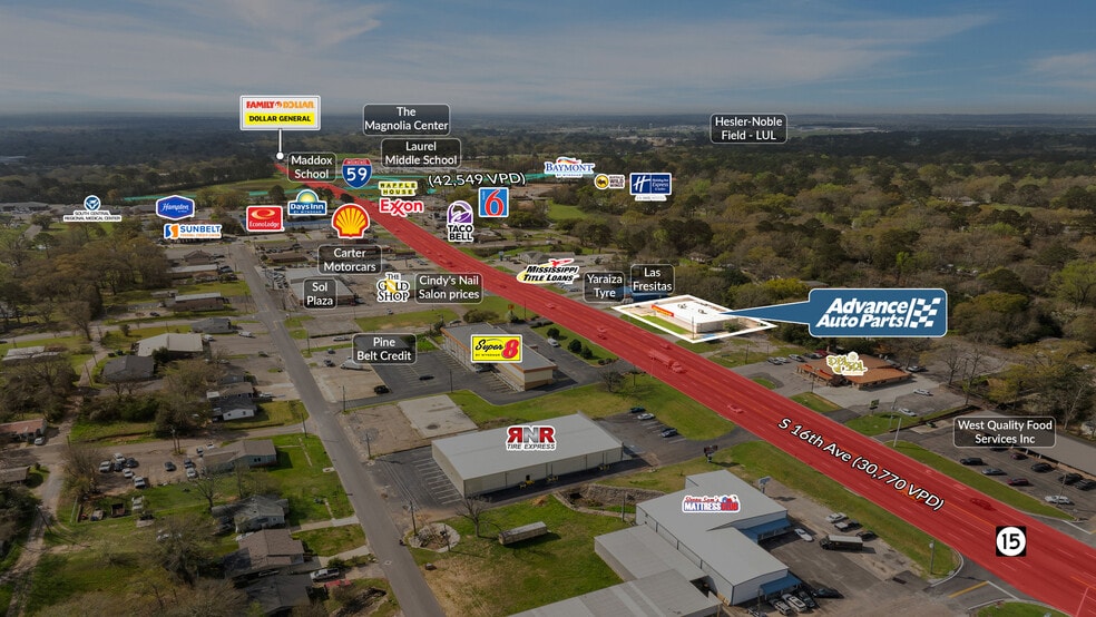 More Photos Of 132 N 16th Ave, Laurel Auto Repair For Sale