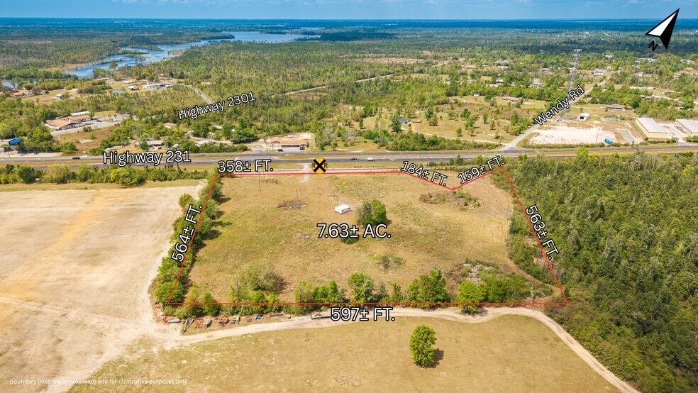 More Photos Of 6804 U.S. 231, Panama City Land For Sale