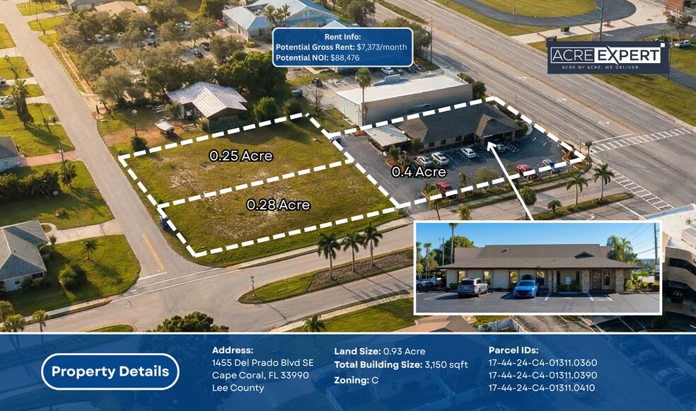 Primary Photo Of 455 Del Prado Blvd S, Cape Coral Medical For Sale