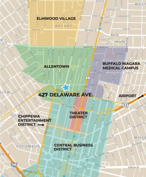 More Photos Of 427 Delaware, Buffalo Office For Sale