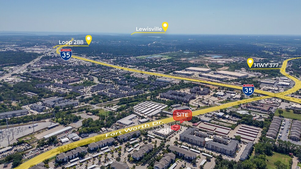 More Photos Of 500 Fort Worth Dr, Denton Storefront Retail Office For Lease