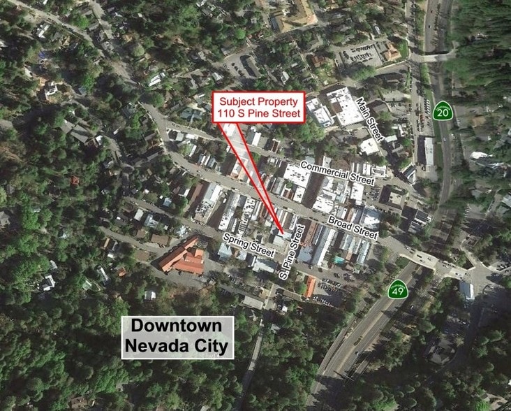More Photos Of 110 S Pine St, Nevada City Freestanding For Lease