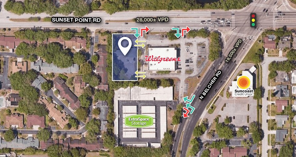 Primary Photo Of 2185 Sunset Point Rd, Clearwater Land For Sale