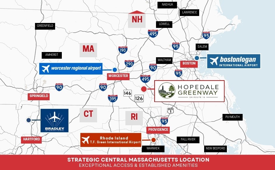 More Photos Of Mendon Street (Route 16), Hopedale Land For Sale