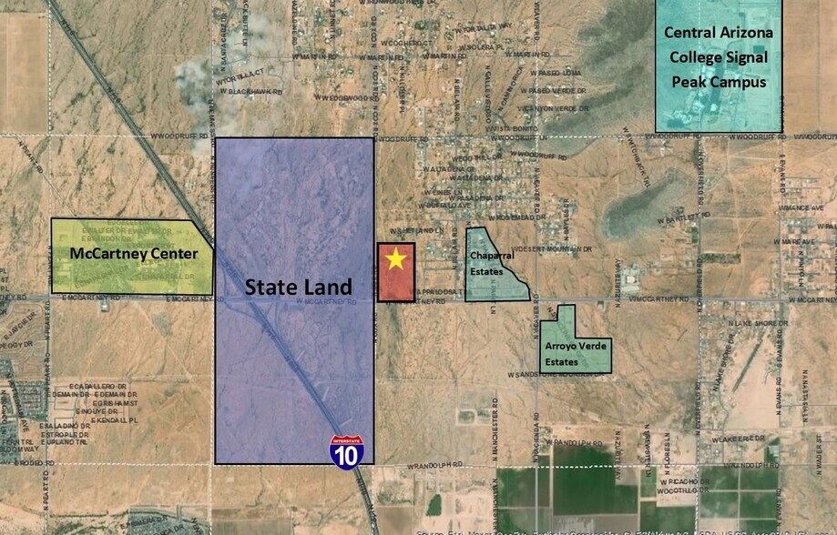 Primary Photo Of NEC Cox, Casa Grande Land For Sale